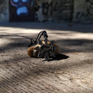 Chaos star with Dih3 Sumerian symbol necklace,Chaotic Star Pendant Sumerian religion,Chaosphere pendant,symbol of chaos,Sumerian Dingir