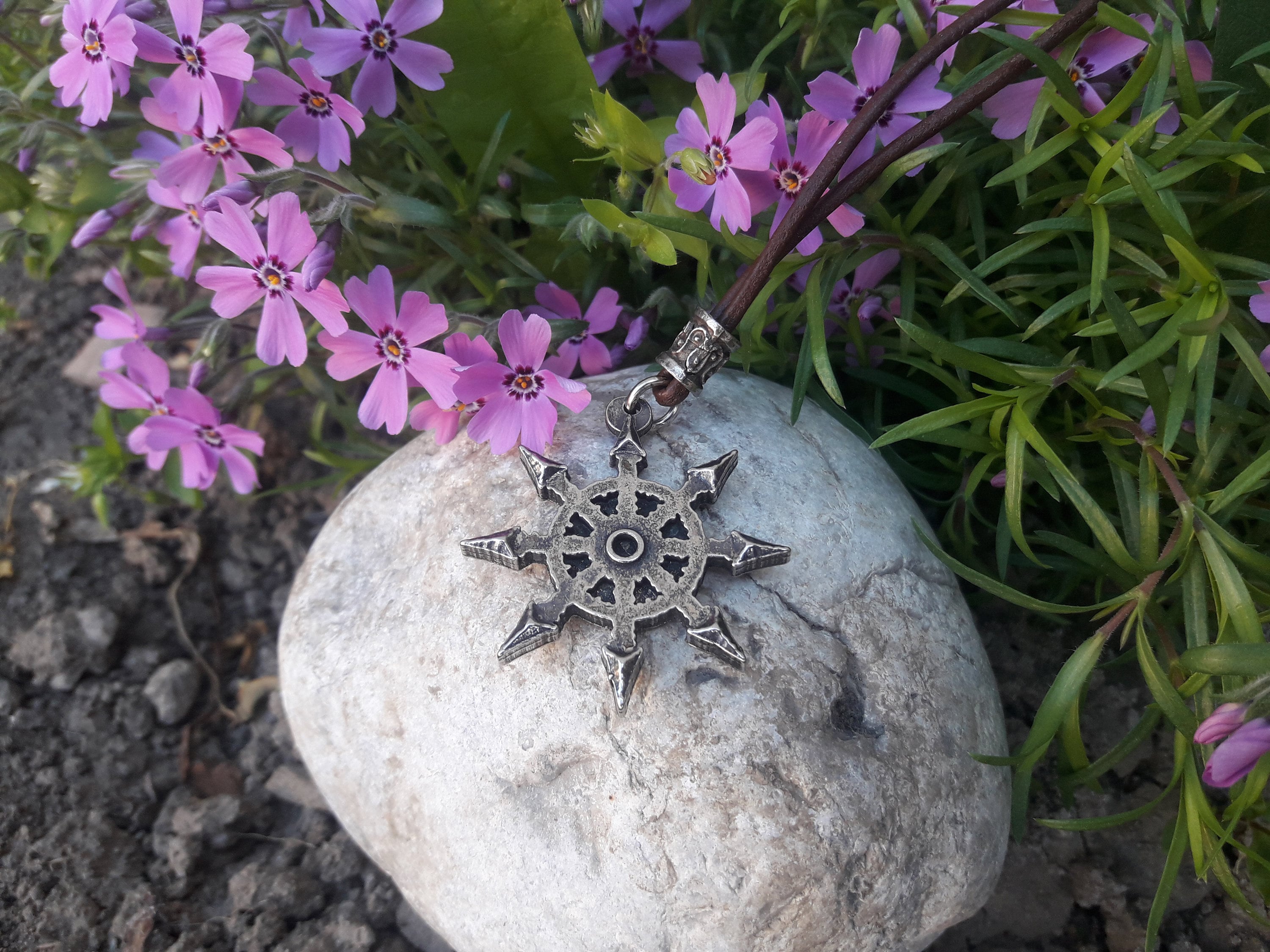 Symbol of Chaos Star Necklace,chaos MAGIC Star Pendant,power