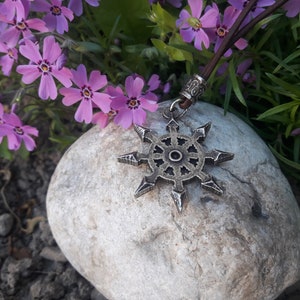 Symbol of Chaos Star necklace,chaos MAGIC star pendant,Power,Energy symbol,Arrows ofChaos,Symbol of Eight.Chaosphere Necklace,sigil of chaos