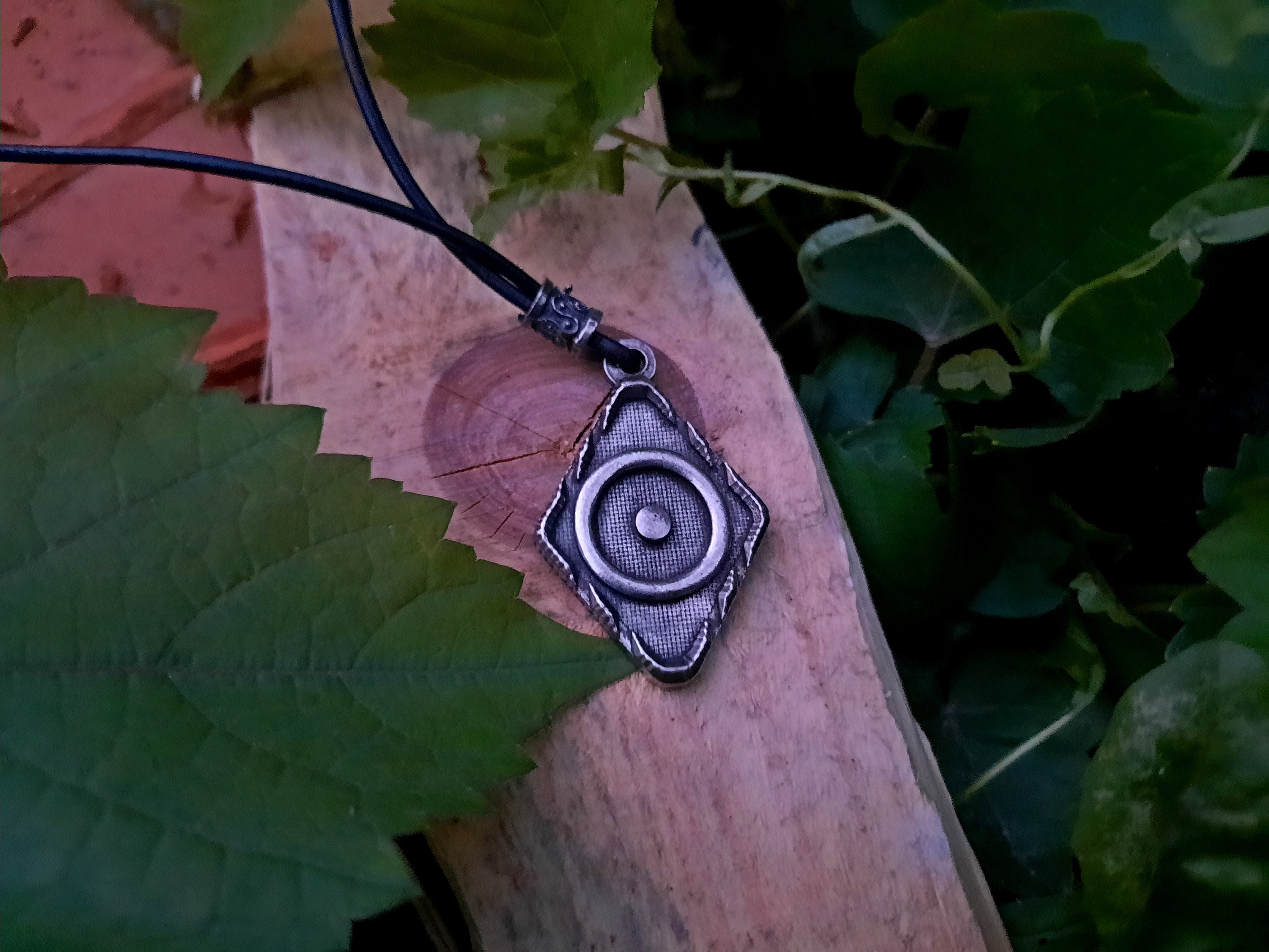 Sun Glyph leather necklaceGlyph of the Sun jewelryAstrology Etsy