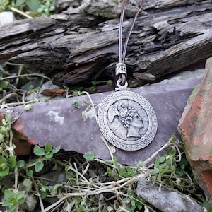 Perseus Greek mythological heroes necklace,Slayer of Gorgon Medusa,Perseus son of Zeus and Danaë,Medusa gorgon jewelry,Perseus God of War
