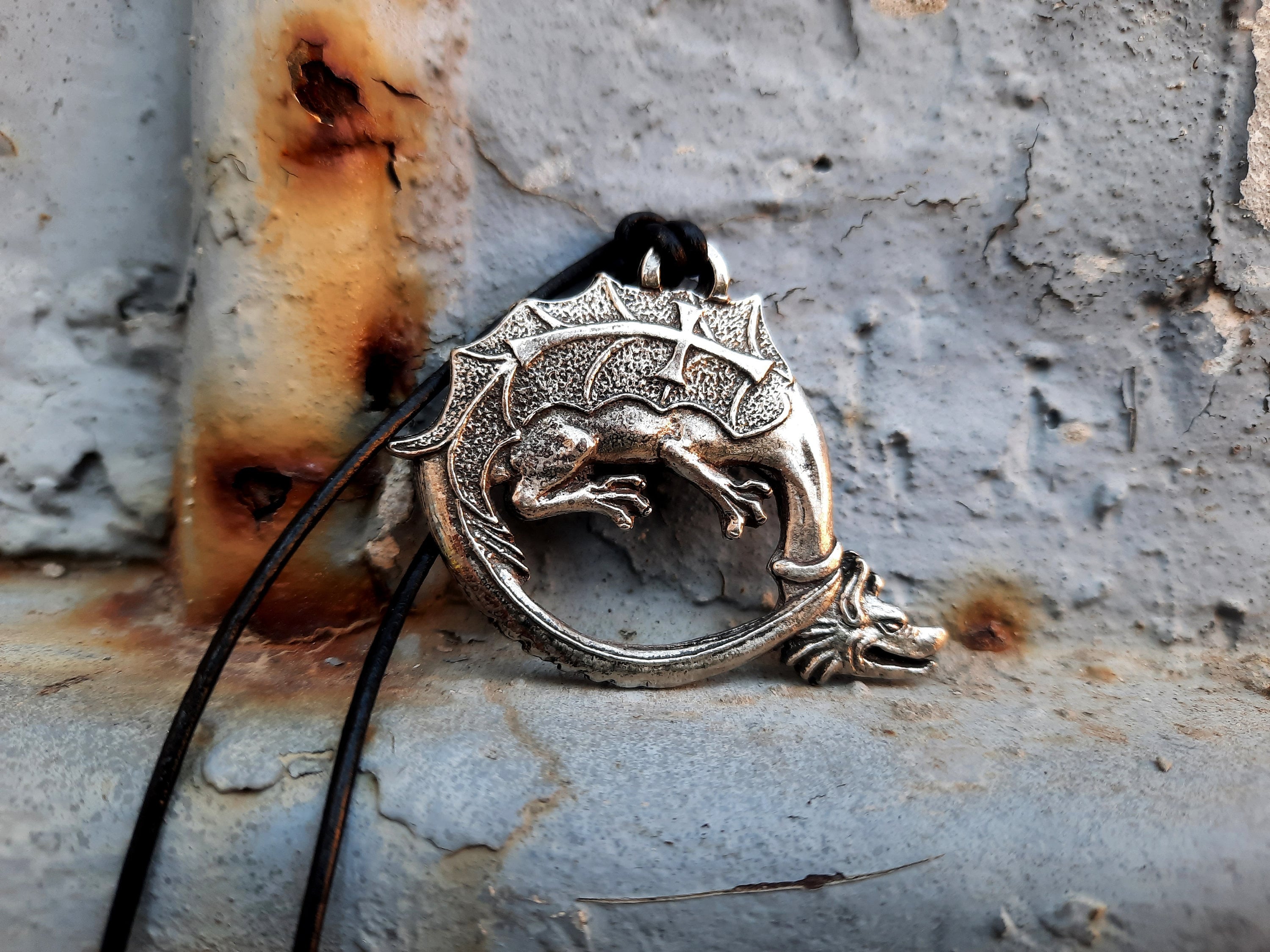 Order of Dragon Despot Stefan Lazarevic Symbol Pendant,saint