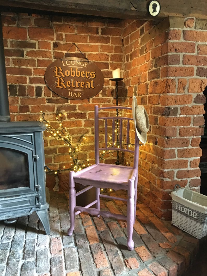 Skinny Vintage Pink Chair
