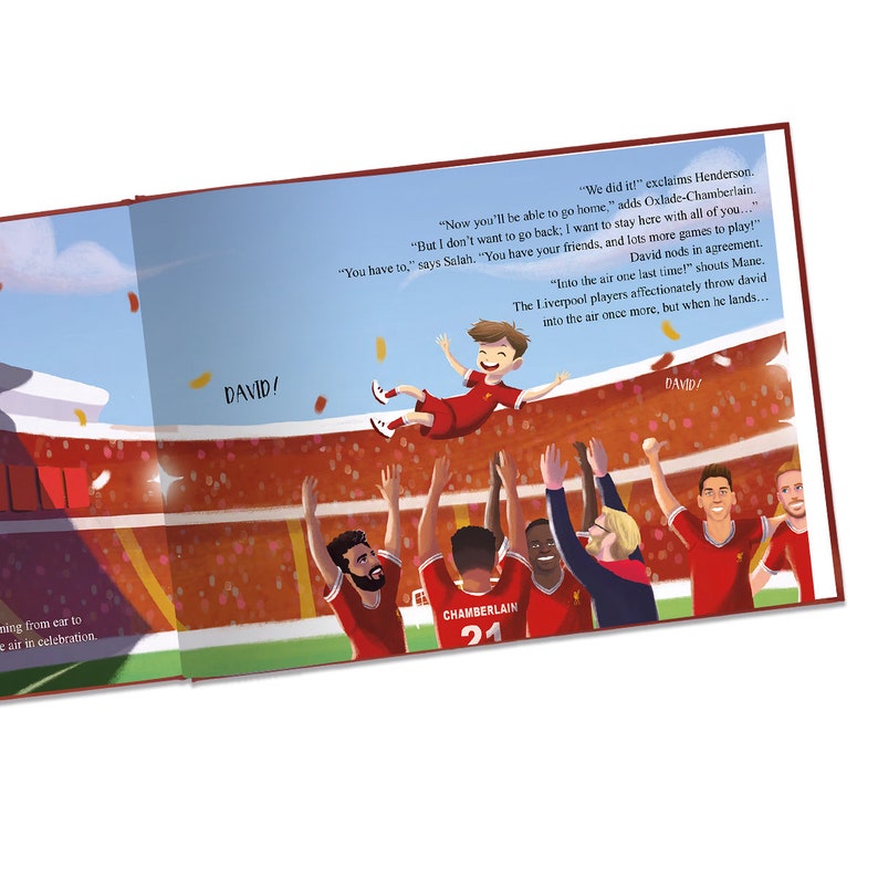The Magic of Liverpool FC Football Kids Book Liverpool Etsy