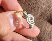 Solid Silver Wire Wrap Ring