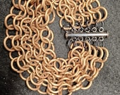 Bronze Chainmail bracelet
