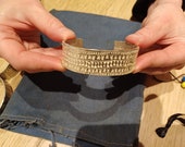Galloway Solid Silver (925) Viking Cuff Bracelet