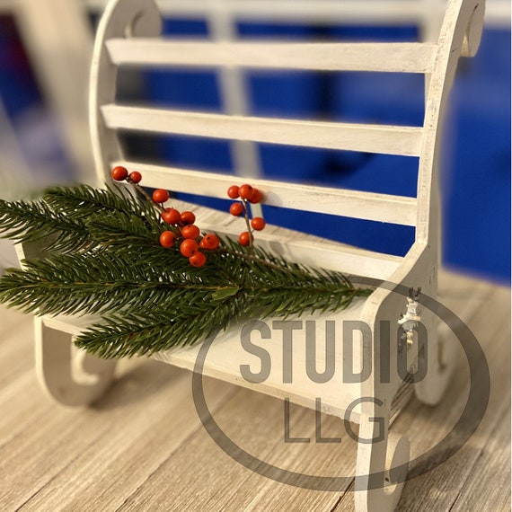 Digital Download Small Decorative Bench Elf Size Digital Etsy