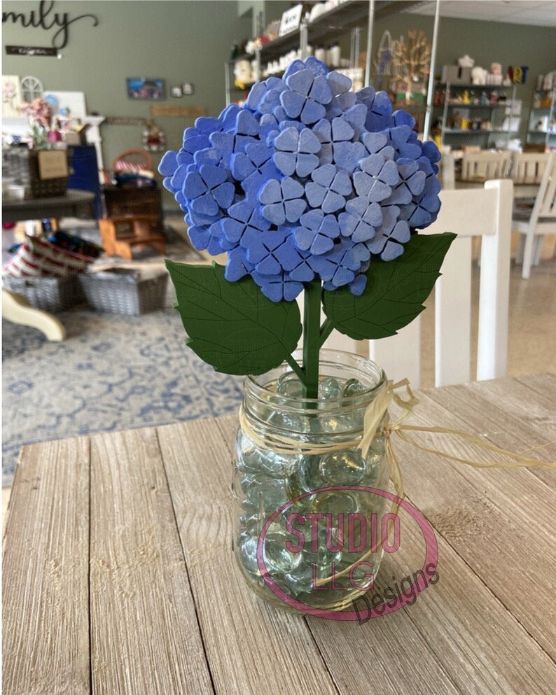 Hydrangea File Digital File for Hydrangeas - SVG - Instant Download - Etsy