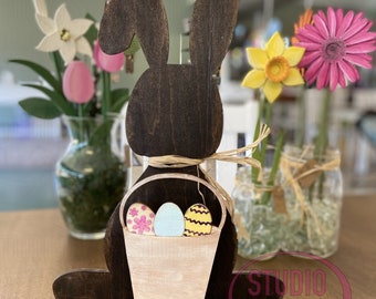 Digital file for Bunny Reversible Stand and add ons - Easter - Bunny SVG -