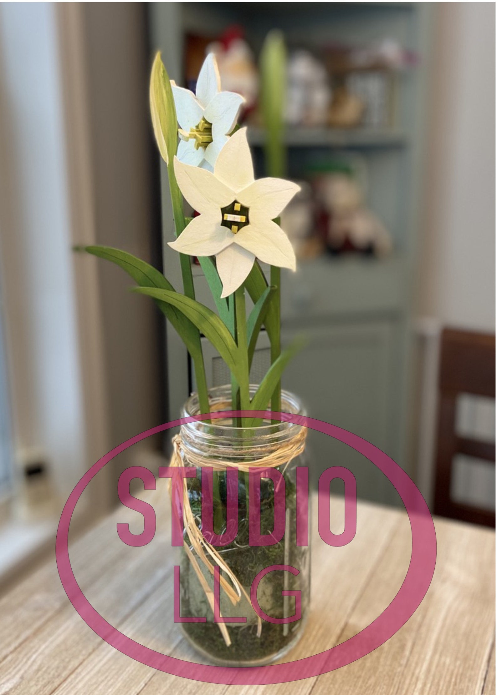 Digital File for Easter Lily Design SVG PDF Instant - Etsy