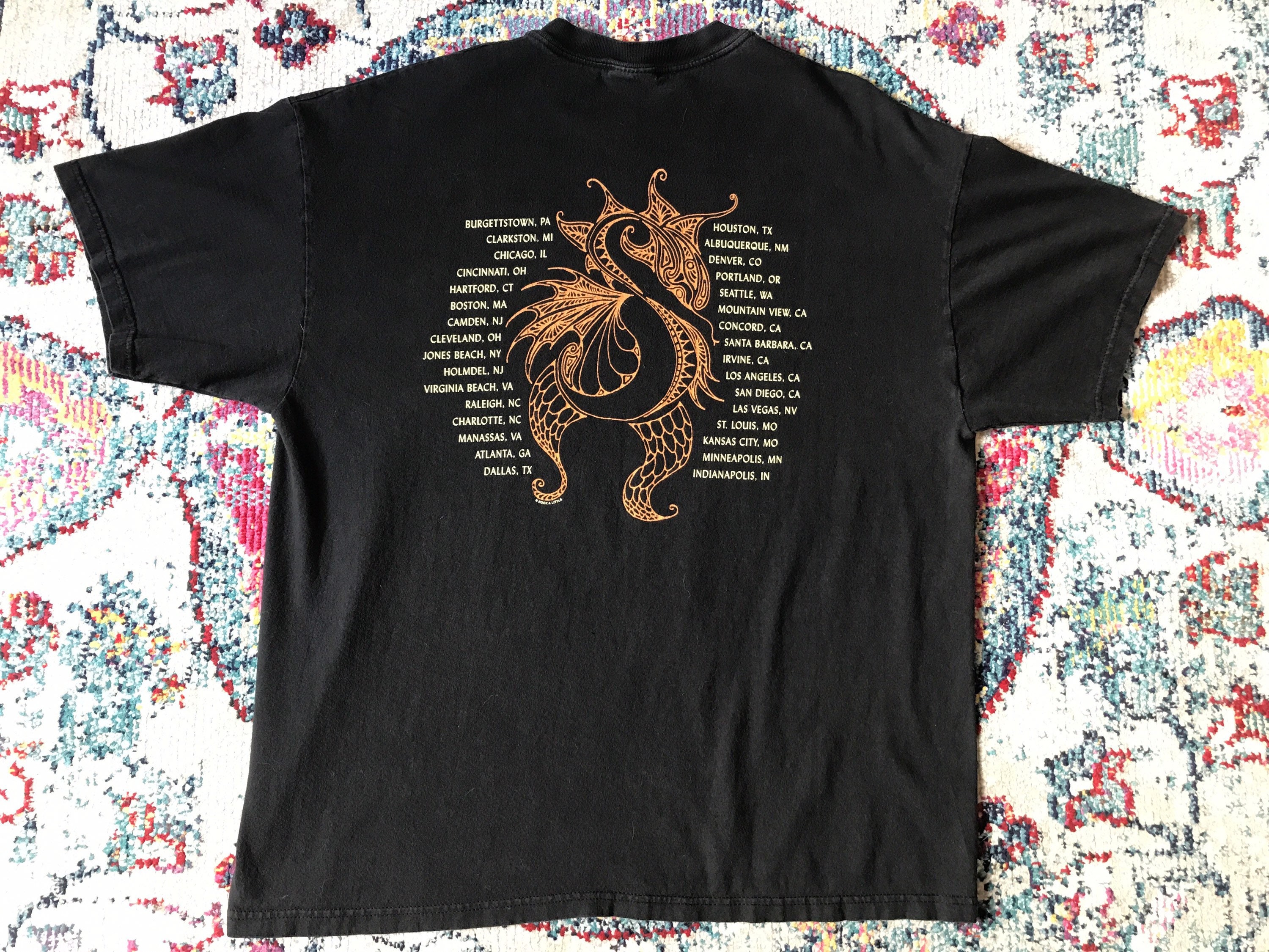 Sting & Annie Lennox Tシャツ 2001年製 M 黒 Sting & Annie Lennox Tシャツ 2001年製 M 黒 - メルカリ