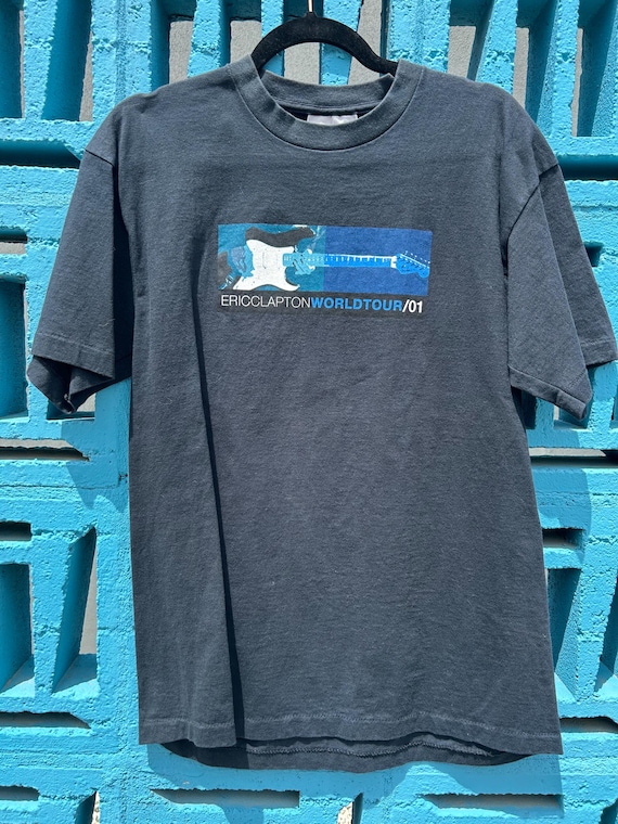ヴィンテージ 2001 エリック・クラプトン ワールドツアー Tシャツ L