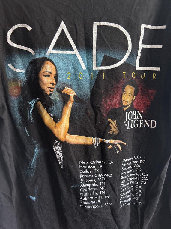 【極美品】SADE SOLDIER OF LOVE TOUR 2011Tシャツ 極美品】SADE SOLDIER OF LOVE TOUR 2011Tシャツ - メルカリ