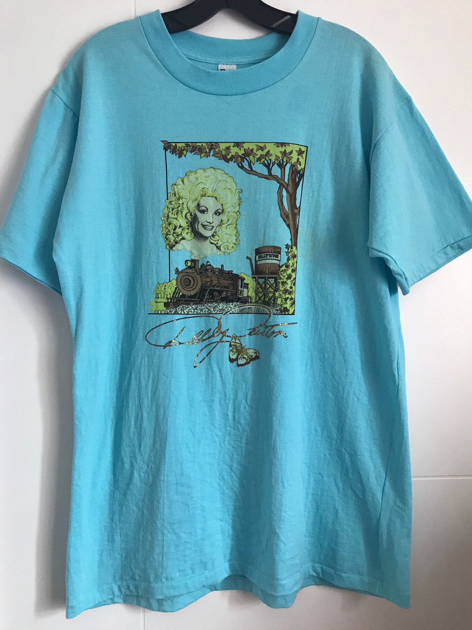 Rare Vintage 80s Dolly Parton Dollywood shirt size XL | Etsy
