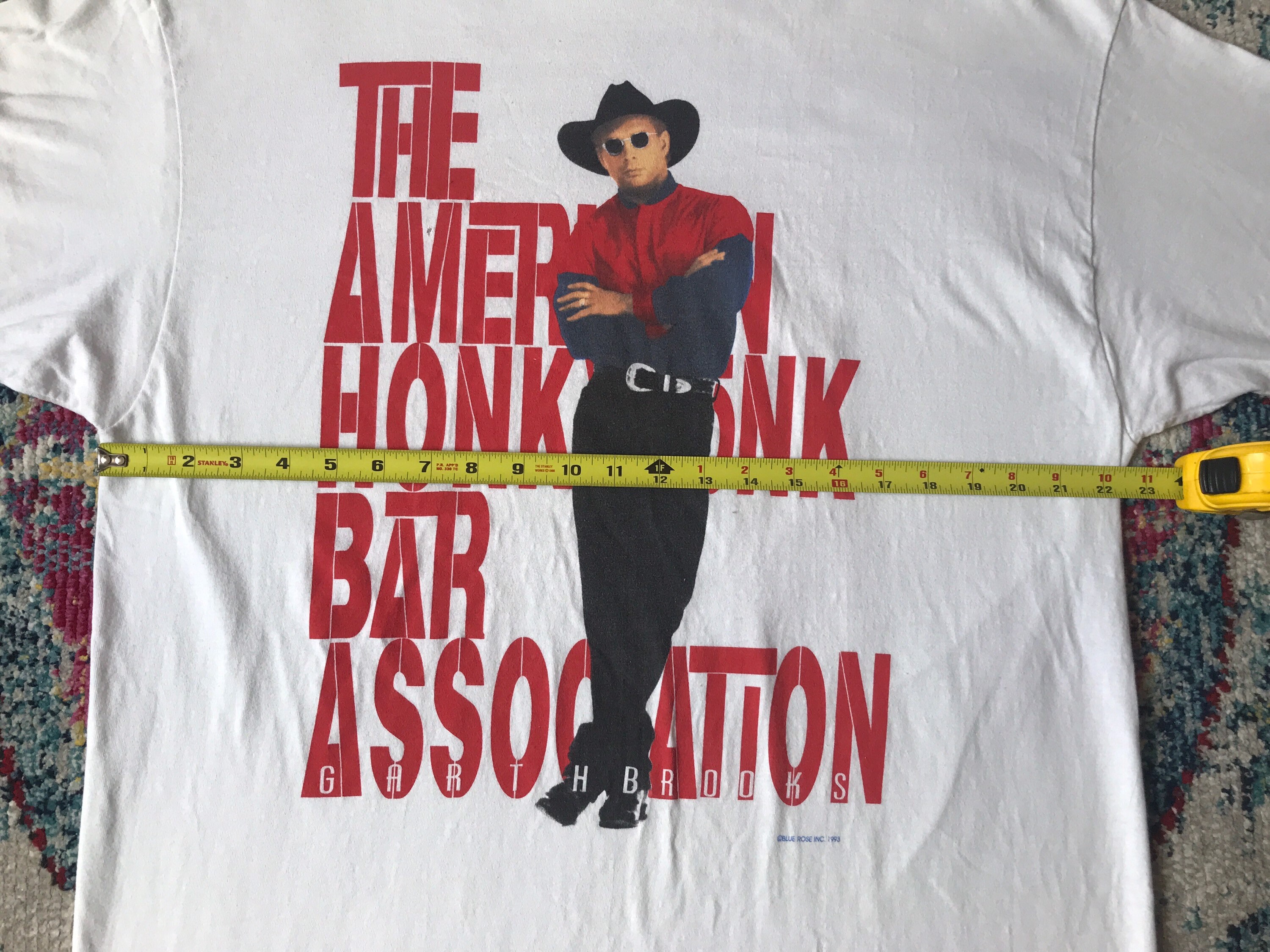 Vintage Garth Brooks 1993 American Honky Tonk Bar Association Tour XL ...
