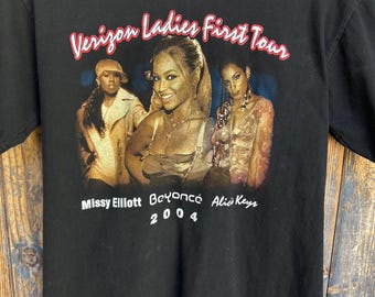 Vintage 2004 Verizon Ladies First Tour With Beyoncé Alicia Keys