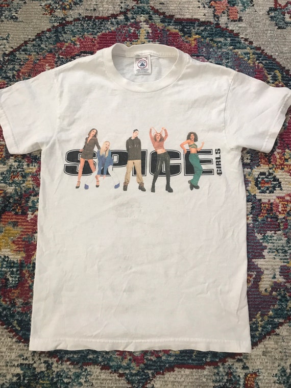 Vintage Spice Girls 1996 T Shirt Size XS