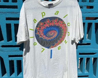 T-shirt Vintage Lollapalooza 1991 Jane's Addiction - Taille XL - Coton Noir - Occasion Très Bon état