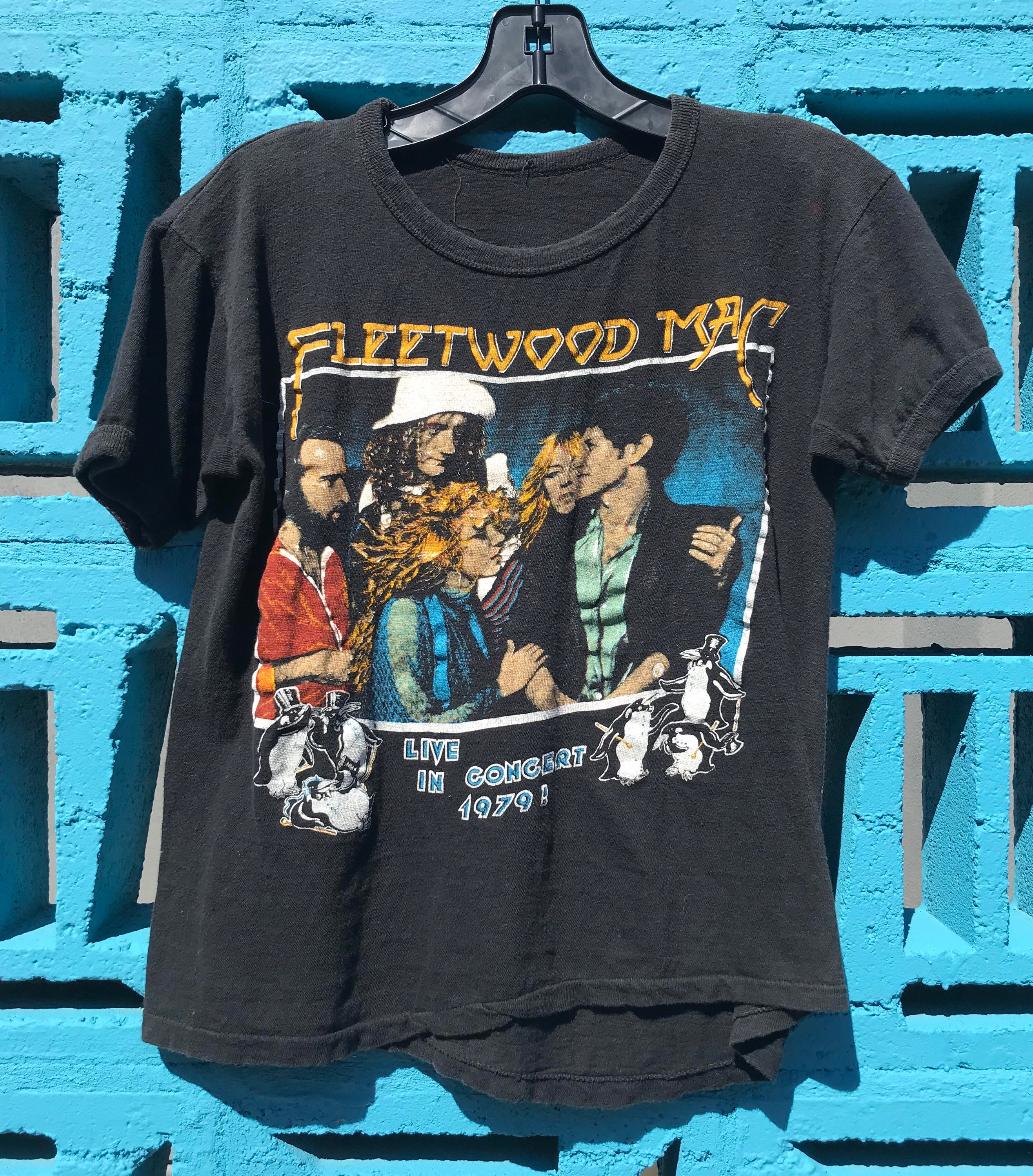 Vintage Fleetwood Mac 1979 Tusk Tour Parking Lot Bootleg Crop - Etsy India