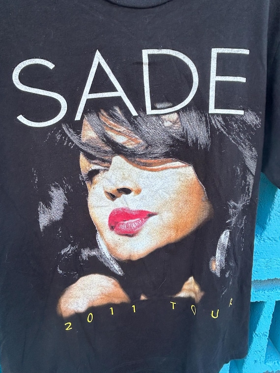 SADE Soldier of Love Tour Tシャツ M 2011 美品 Sade Soldier Of Love 2011 Tour Concert T-Shirt 2-Sided