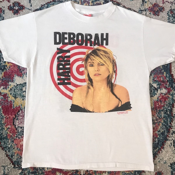Doctor Who T-Shirt Ufficiale 'As Worn By Debbie Harry' – 100% Cotone – Taglie S-XXXL