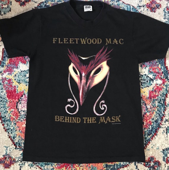 Vintage Fleetwood Mac 1990 Behind The Mask Tour Shirt size XL
