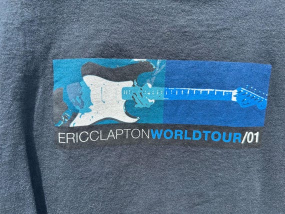 ヴィンテージ 2001 エリック・クラプトン ワールドツアー Tシャツ L
