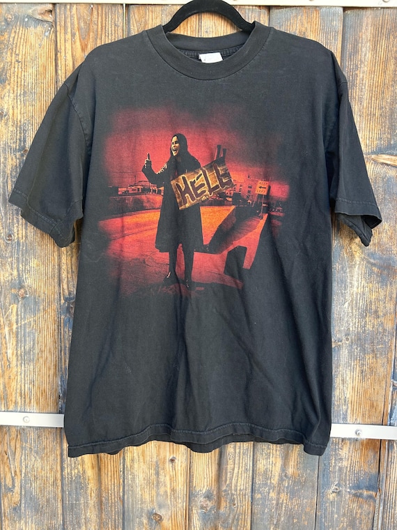 Vintage 1997 Ozzy Osbourne Ozzfest Hell Hitchhiker T-shirt Large