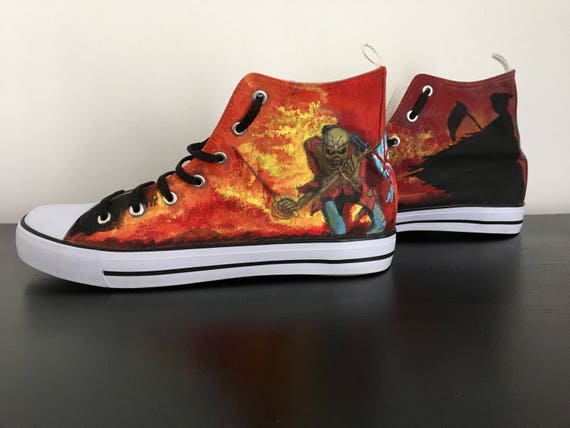 converse iron maiden