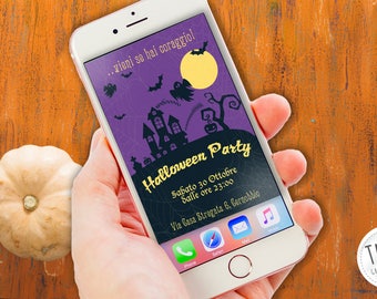 Digitalen Kinder Geburtstagseinladung Whatsapp Und Messenger Etsy