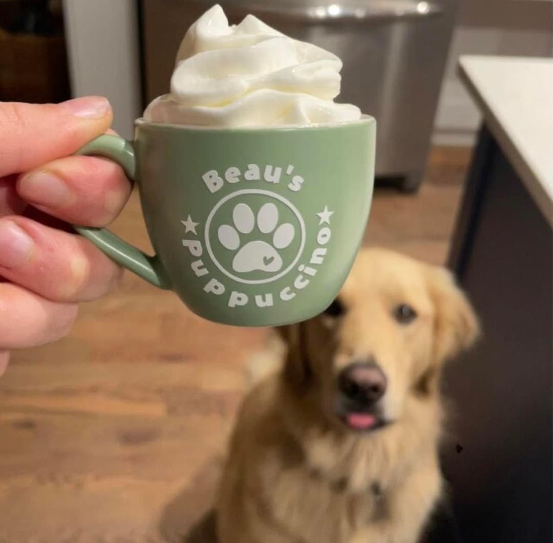 Reusable Pup Cup Personalized Pup Cup Mug Custom Puppuccino Mug Personalized Pup Cup Mug Custom
