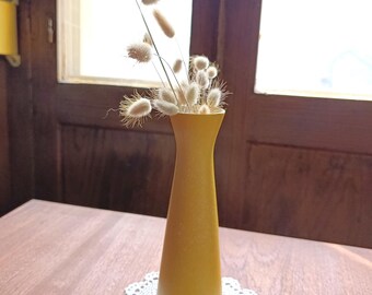 Vintage Vase in Yellow from Germany