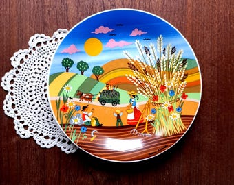 Piatto da collezione Seltmann Weiden / Baviera Germania occidentale di Barbara Fürstenhöfer