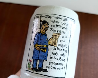 Boccale da birra vintage WM 0,5 L Germania