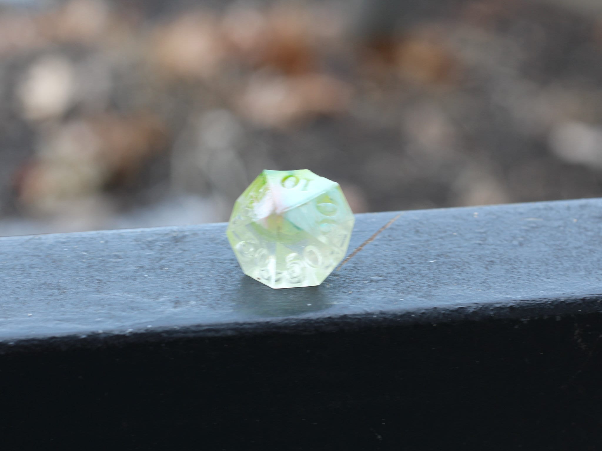 RAW Sharp Edge Dice Set for Dnd Dungeons and Dragons Polyhedral Dice