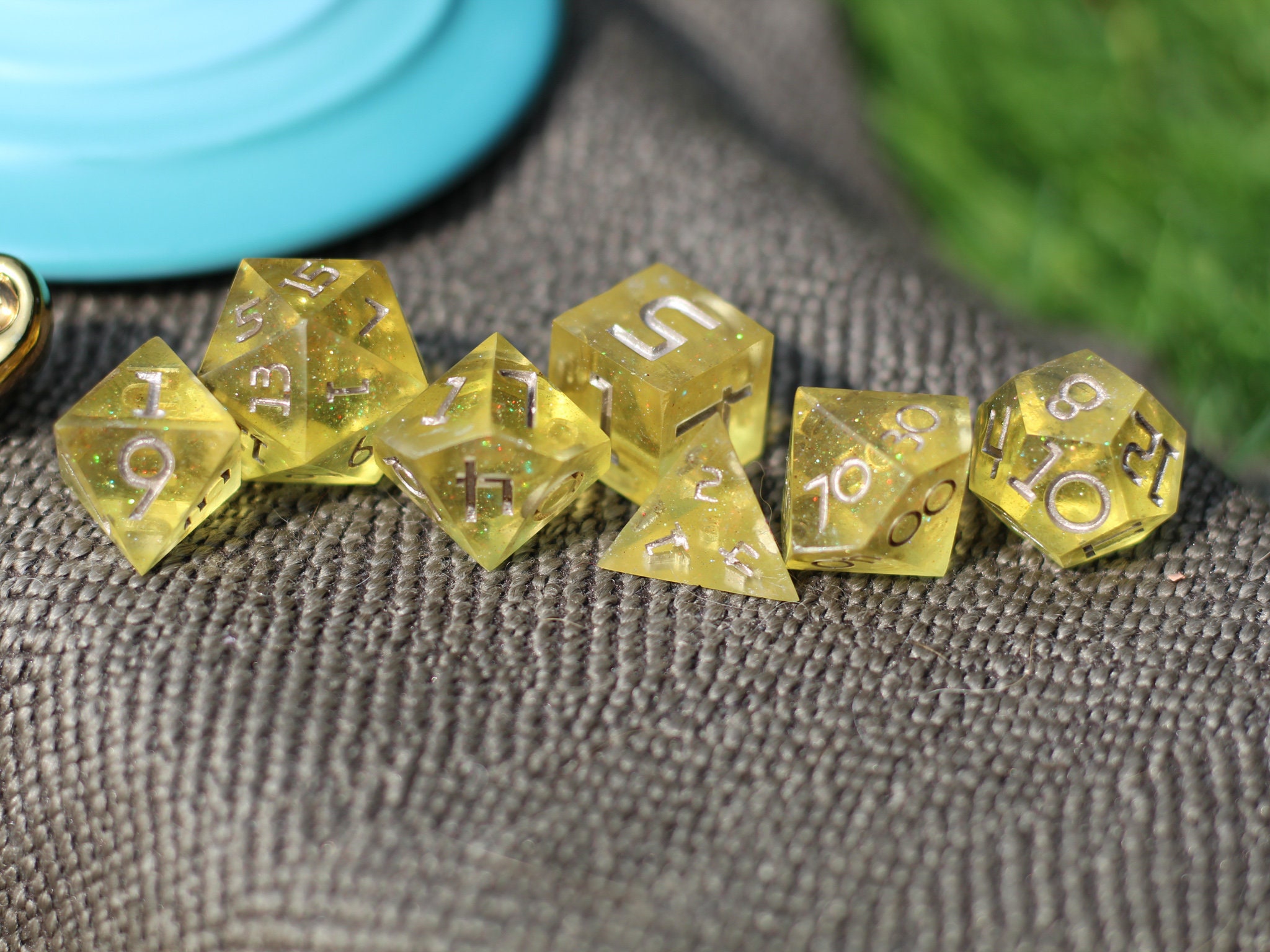 Sharp Edge Dice Set for Dnd Dungeons and Dragons Polyhedral Dice Set