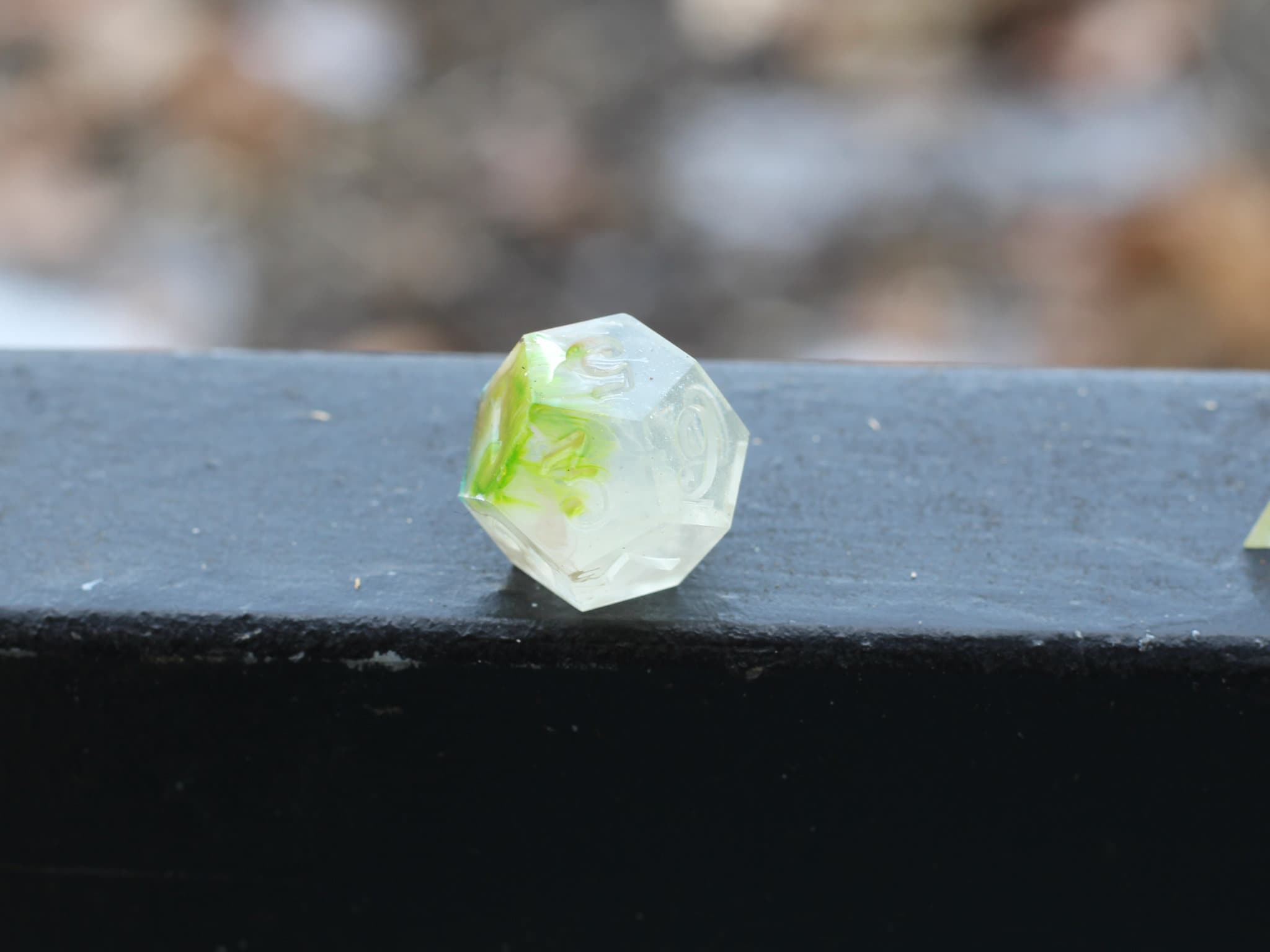 RAW Sharp Edge Dice Set for Dnd Dungeons and Dragons Polyhedral Dice