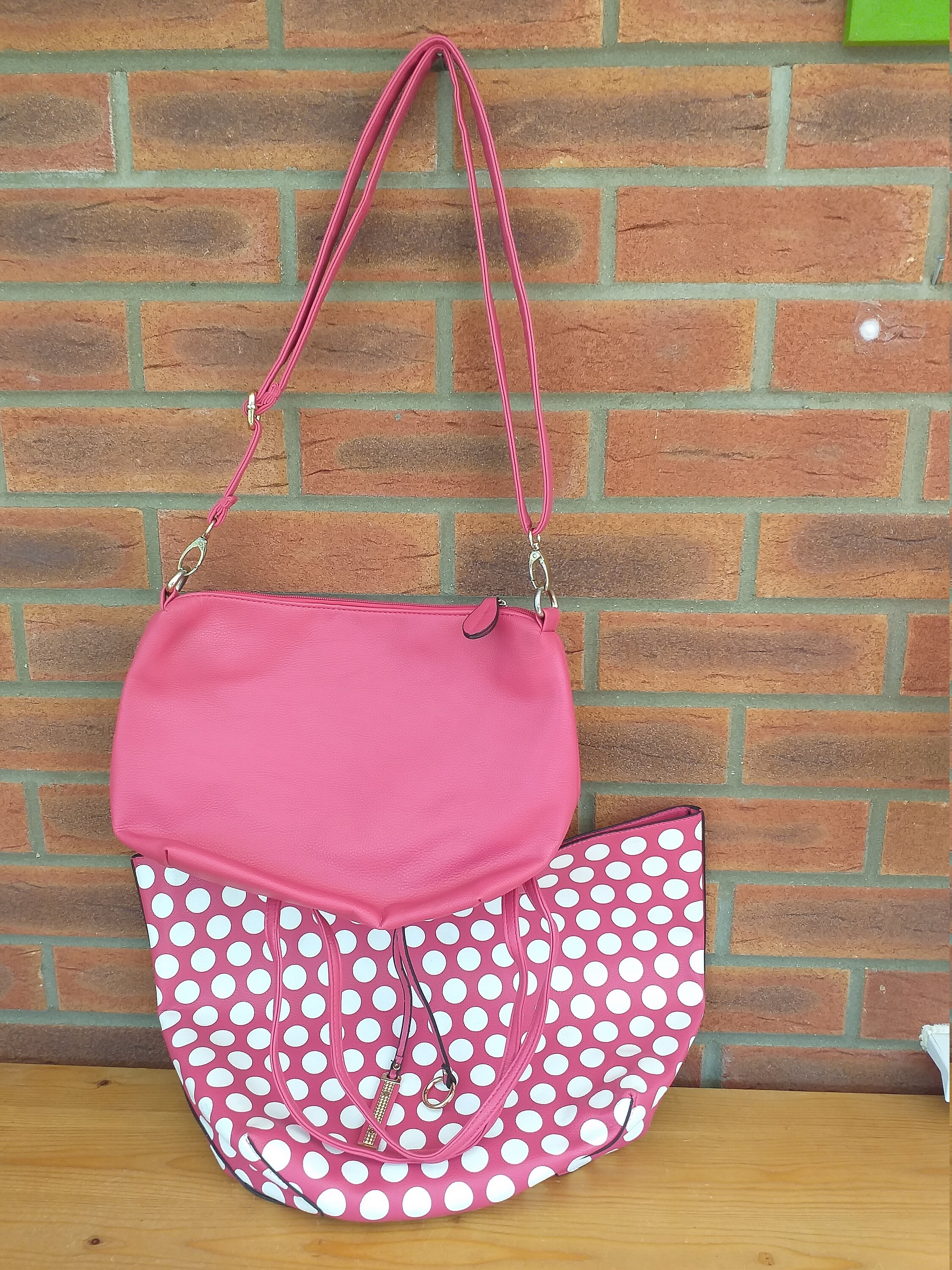 Pink ladies bag gift set ladies pink bag set ladies bags Etsy