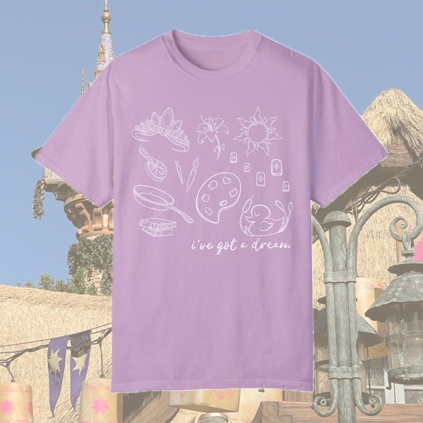 Dream Princess Comfort Colors T-shirt