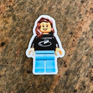 Pietasters Minifig Decal (Female)