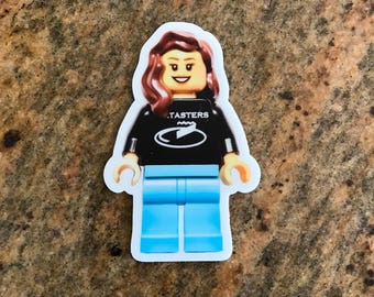 Pietasters Minifig Decal (Female)