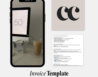 Basic Invoice | Contract Template | Payment Terms | For Services