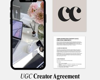 UGC (User Generated Content) Creator Agreement | Contract Template