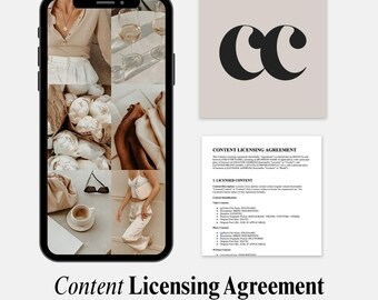 Content Licensing Agreement | Influencer Legal Contract Template