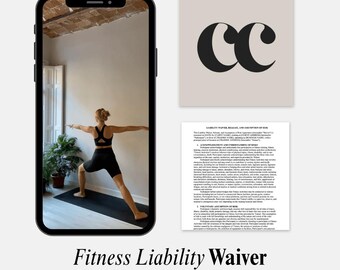 Health & Fitness Liability Waiver | Personal Training and Coaching Assumption of Risk
