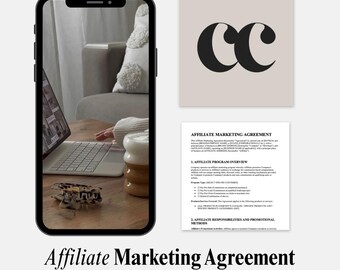 Affiliate Marketing Agreement | Contract Template for Influencers and Content Creators