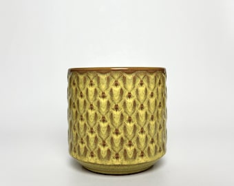 Yellow Glazed Ceramic Planter - 3 sizes
