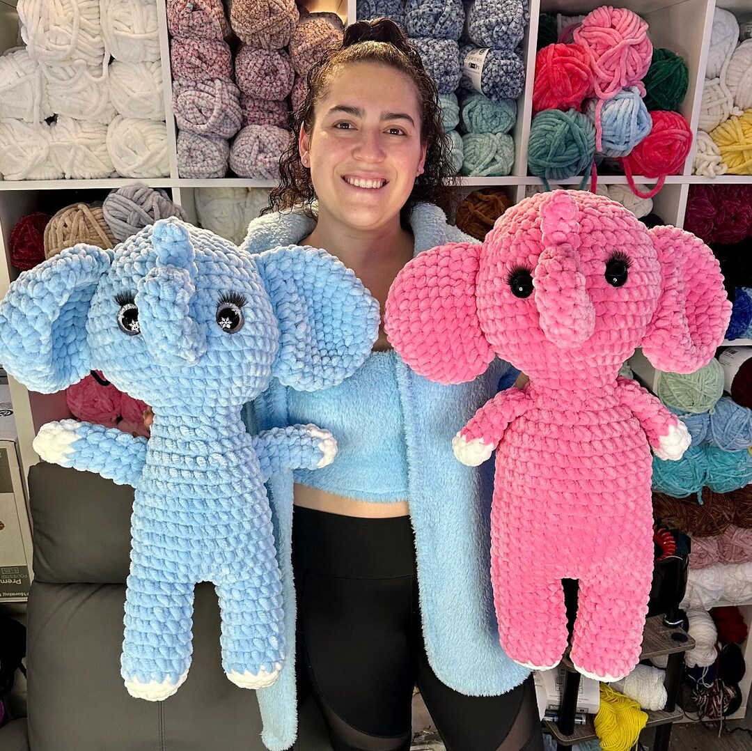 Eliel the Elephant Pattern - Low Sew Elephant Pattern - Etsy