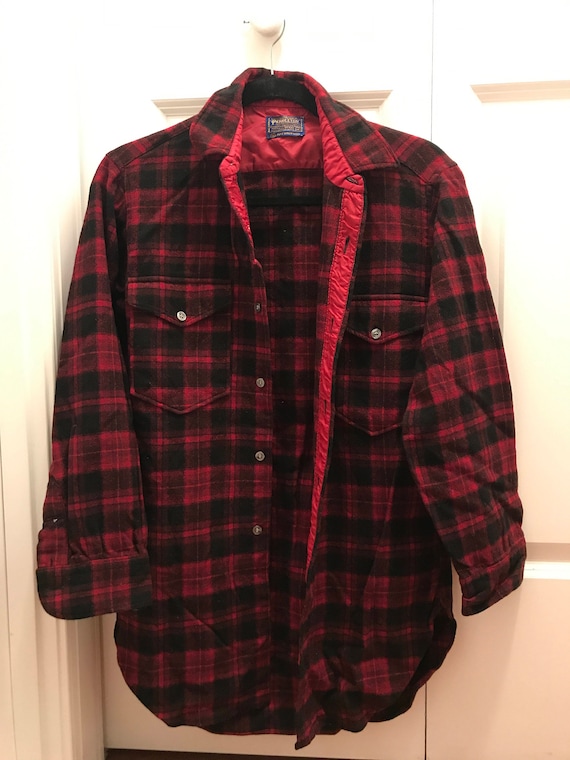 1970s Pendelton woolen mills plaid shirt